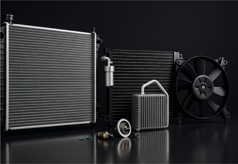 Garantía de por vida en radiadores, condensadores y evaporadores